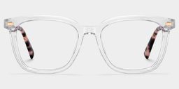 Lana Clear Square Glasses0