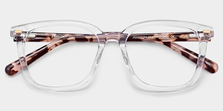 Lana Clear Square Glasses