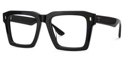 Kenish Black Square Glasses3