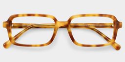 Danielle Tortoise Rectangle Glasses1