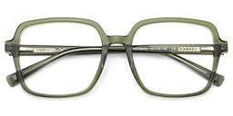Ember Green Square Glasses2