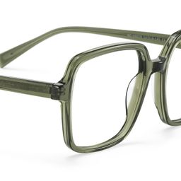 Ember Green Square Glasses5