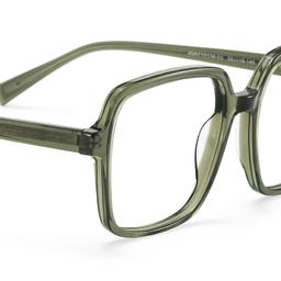 Ember Green Square Glasses6