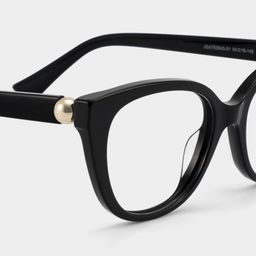 Charlotte Black Cat eye Glasses4