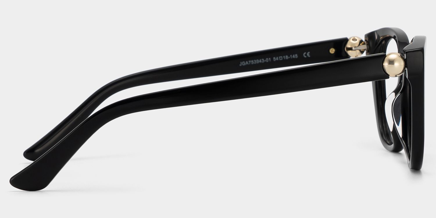 Buy Charlotte Black Cat Eye Frames Glasses Online | ZEELOOL3