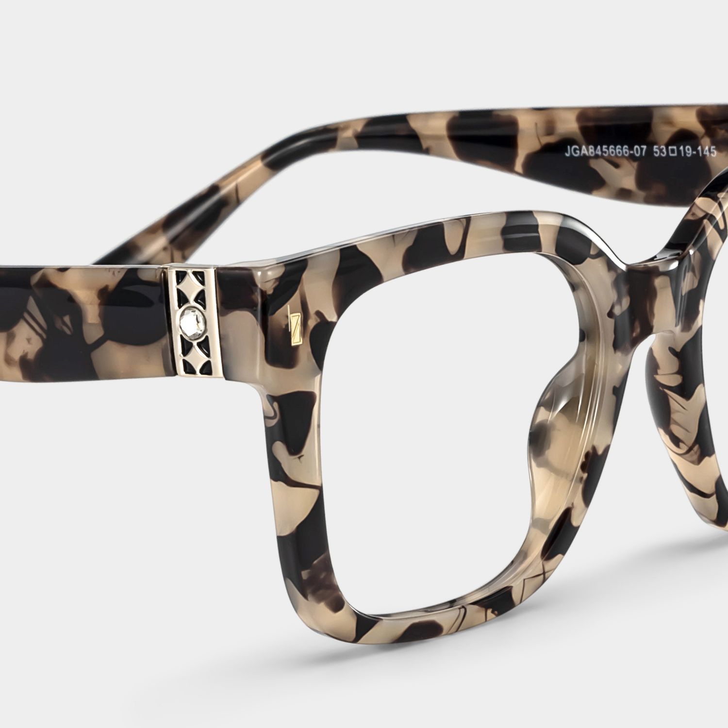 Scicluna Square Tortoise Shell Glasses for Women Online | ZEELOOL4