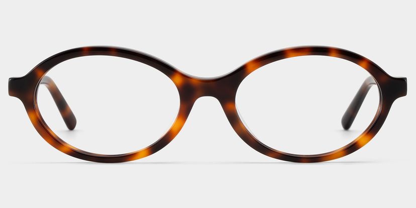 Everly Tortoise Oval Glasses