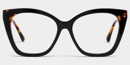 Kira Black Butterfly Glasses1
