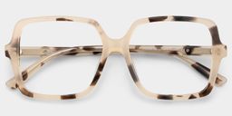 Elena Tortoise Square Glasses1