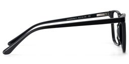 Aidan Black Rectangle Glasses4