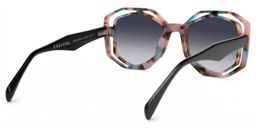 Bobbie Pink-Tortoise Oval Sunglasses3