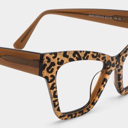 Ansyah Leopard Cat eye Glasses5