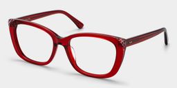 Madeline Red Cat eye Glasses3