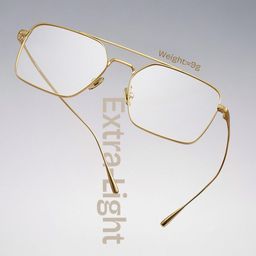 Jensen Gold Aviator Glasses1