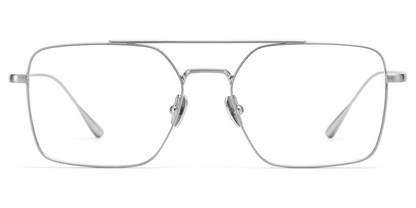 Jensen Silver Aviator Glasses