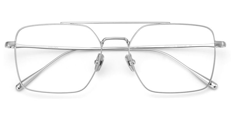 Jensen Silver Aviator Glasses