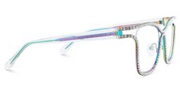 Shine Iridescent Square Glasses3