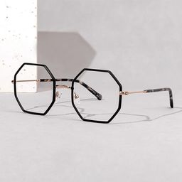 Griffith Black Geometric Glasses0