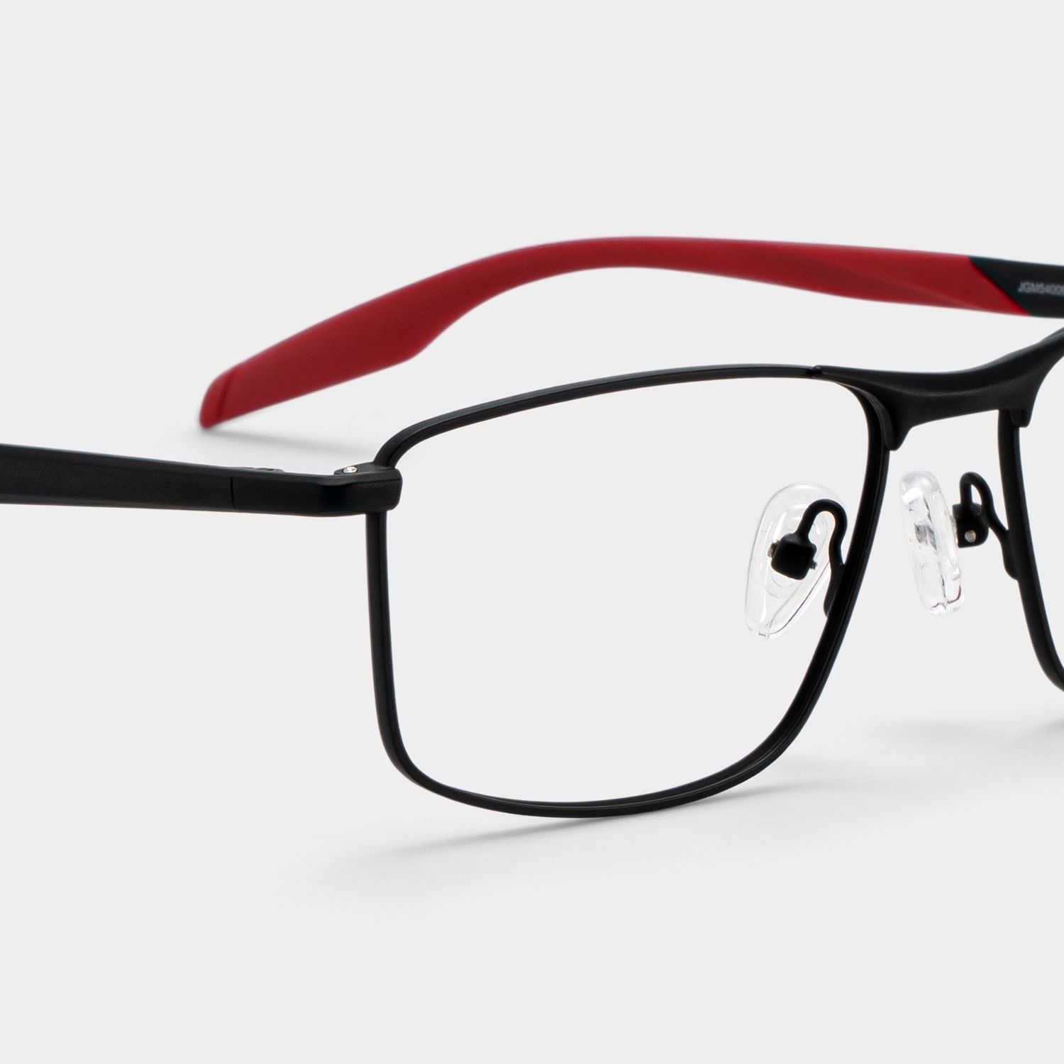 Scout Rectangle Black Frame Glasses for Men | ZEELOOL5