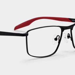 Scout Black Rectangle Glasses5