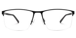 Graniela Black Rectangle Glasses1