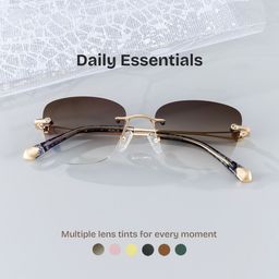 Seth Gold Rectangle Glasses0