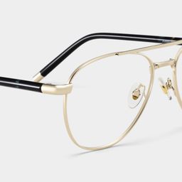Calvin Gold Aviator Glasses6