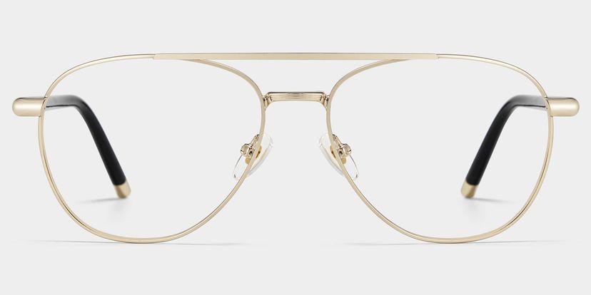 Calvin Gold Aviator Glasses
