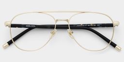 Calvin Gold Aviator Glasses3