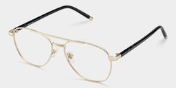 Calvin Gold Aviator Glasses4