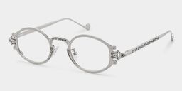Serena Silver Oval Glasses2