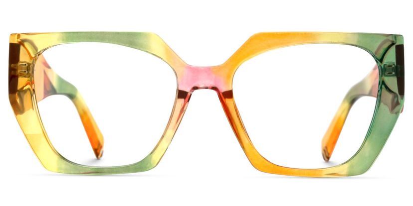 Sileidy Multicolor Geometric Glasses