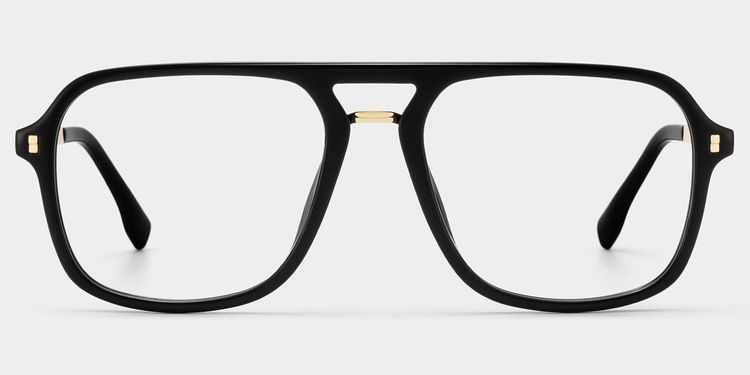 Kilworth Black Aviator Glasses