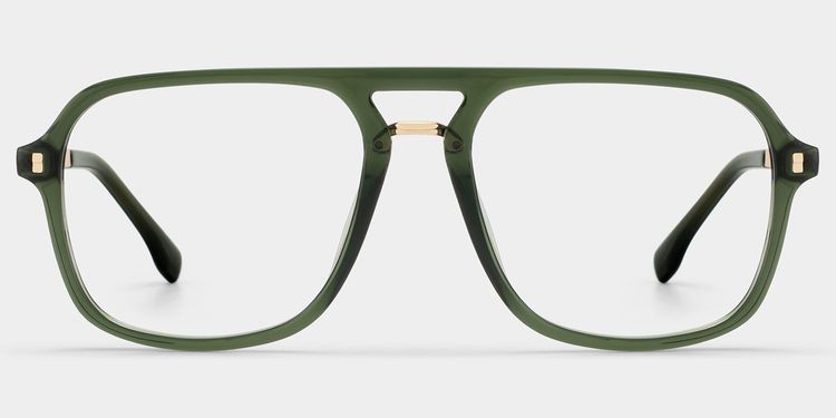 Kilworth Green Aviator Glasses