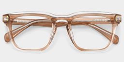 Liam Brown Rectangle Glasses2