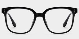 Oglesby Black Square Glasses1