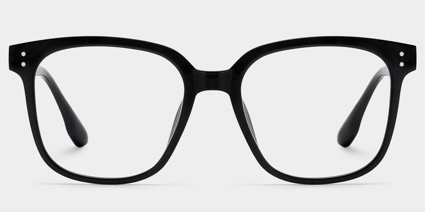 Oglesby Black Square Glasses