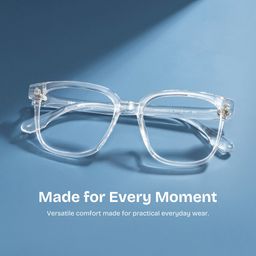 Oglesby Clear Square Glasses0
