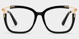 Sidibe Black Square Glasses0