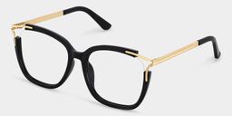 Sidibe Black Square Glasses2