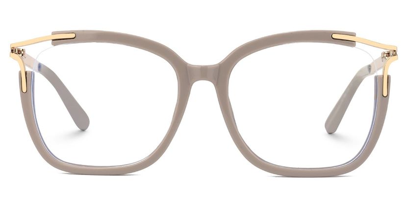 Sidibe Khaki Square Glasses