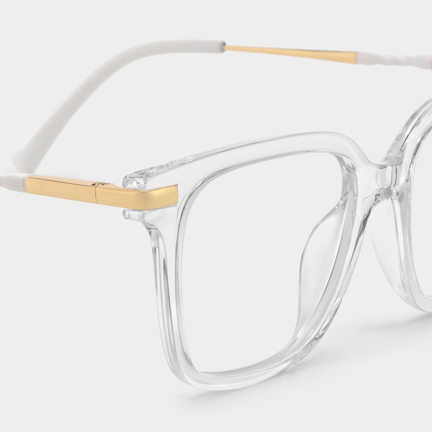 Jacqui Square Clear Eyeglasses and Glasses Frames | ZEELOOL6