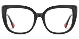 Fenn Black Cat eye Glasses0