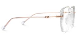 Joana Clear Geometric Glasses2