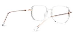 Joana Clear Geometric Glasses3