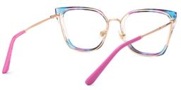 Martins Multicolor Rectangle Glasses4