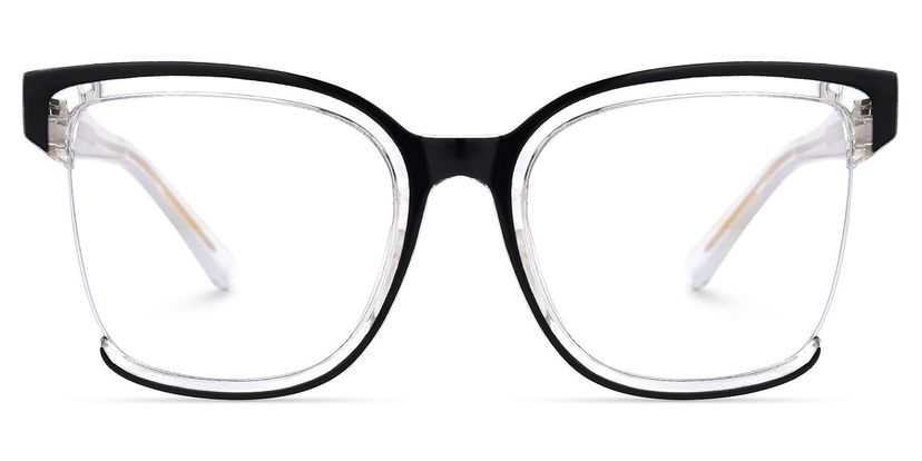 Cadogan Black Square Glasses