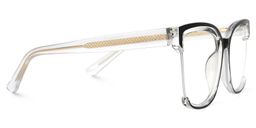 Cadogan Black Square Glasses2
