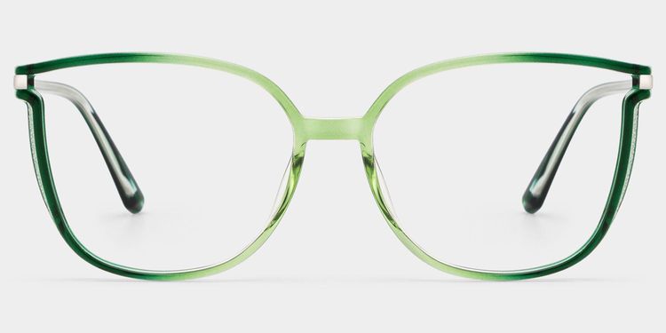 Rodz Green Square Glasses