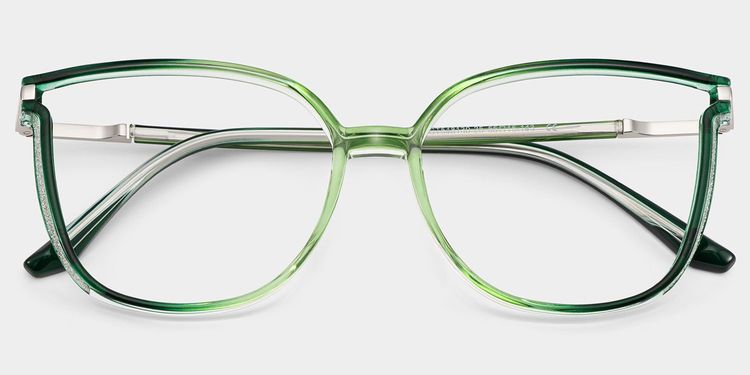 Rodz Green Square Glasses